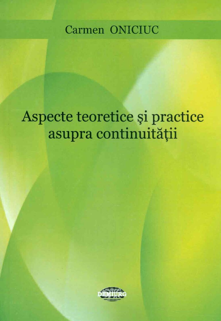 Aspecte teoretice si practice asupra continuitatii