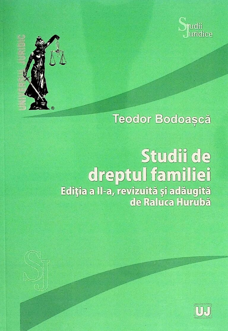 Studii de dreptul familiei