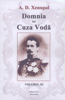Domnia lui Cuza Voda, vol. III