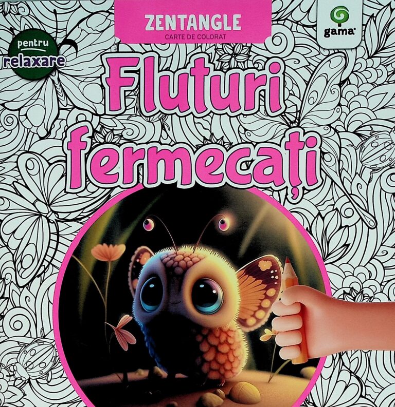 Fluturi fermecati. Zentangle