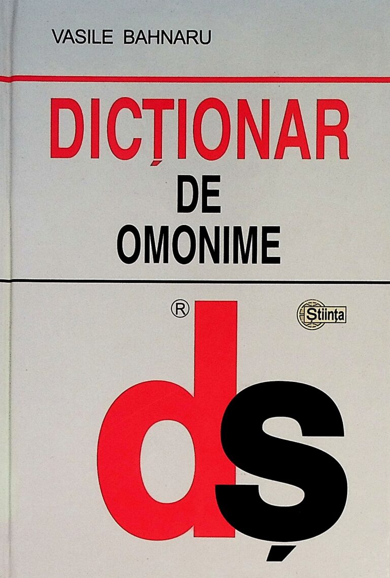Dictionar de omonime