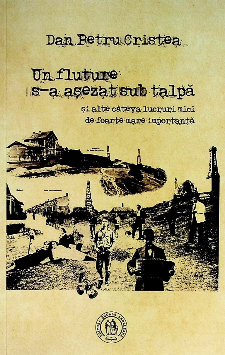 Un fluture s-a asezat sub talpa si alte cateva lucruri mici de foarte mare importanta
