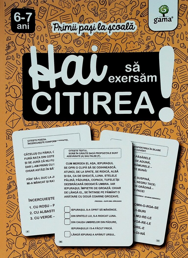 Hai sa exersam citirea! 6-7 ani