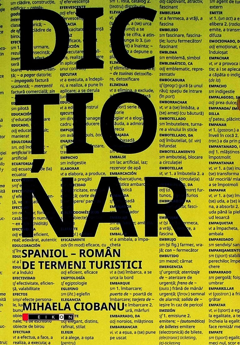 Dictionar de termeni tiristici spaniol roman