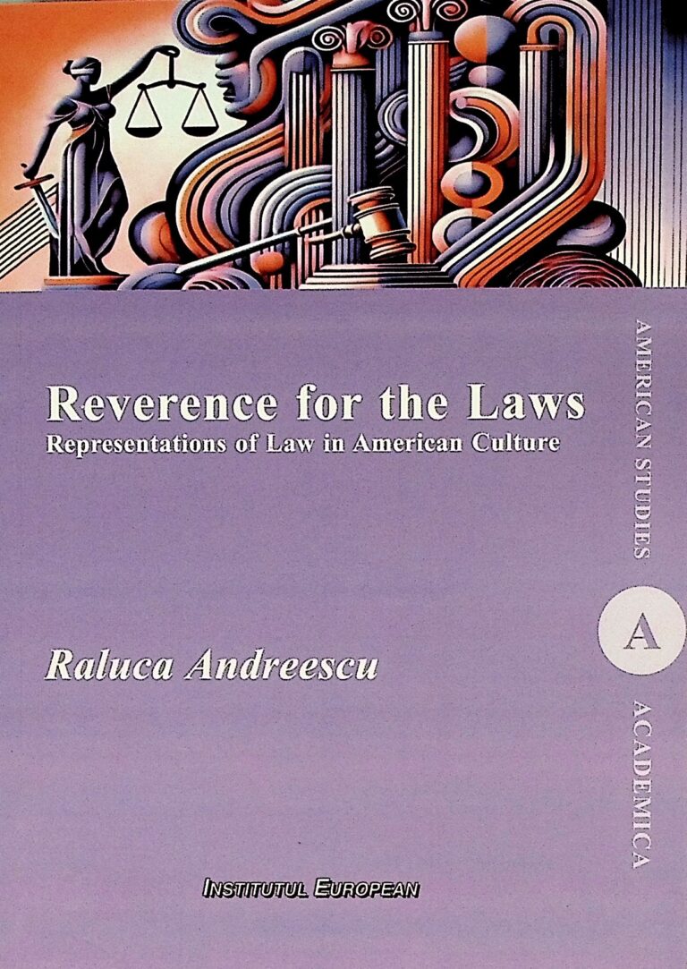 Reverence for the Laws. Representations of Law in American Culture