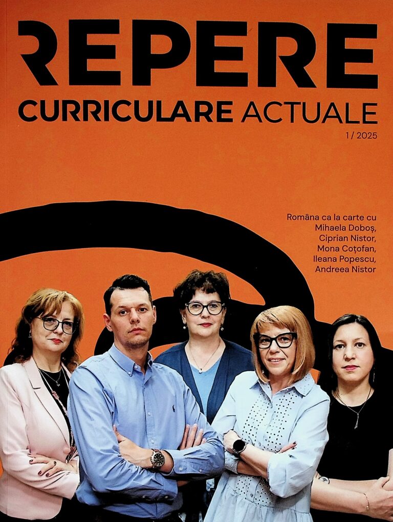 Repere curriculare actuale, nr.1/2025