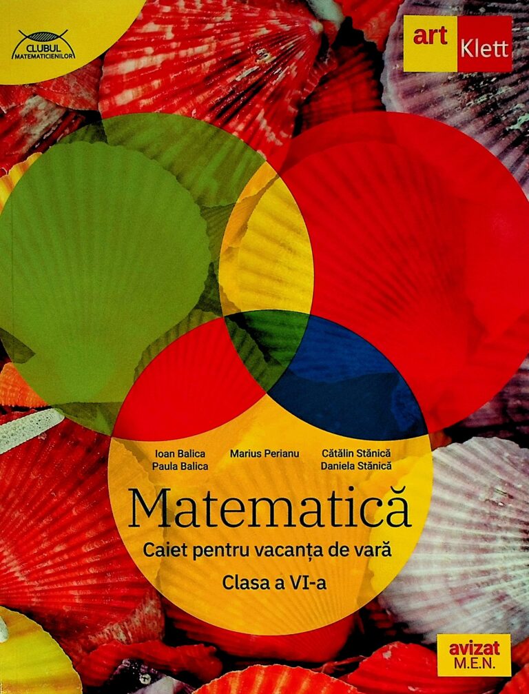 Matematica, clasa a VI-a - Caiet pentru vacanta de vara