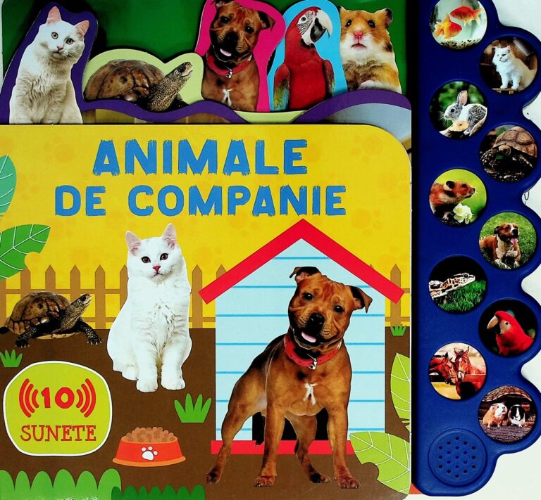 Animale de companie. Carte cu sunete