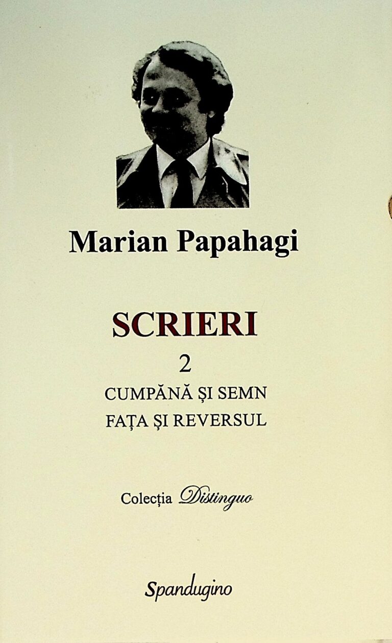 Scrieri, vol. II - Cumpana si semn. Fata si reversul