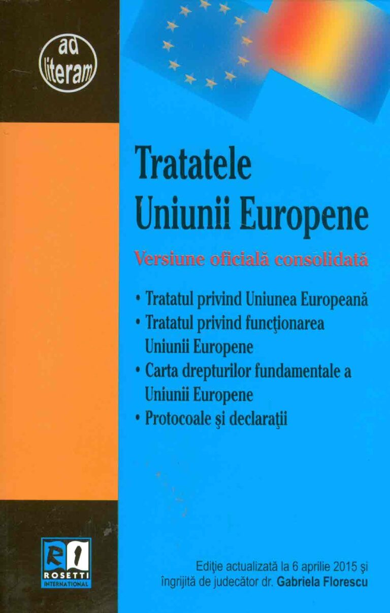 Tratatele Uniunii Europene