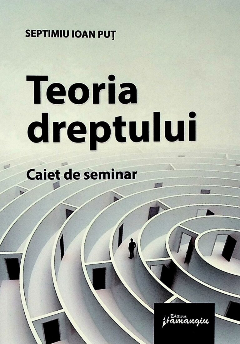 Teoria dreptului. Caiet de seminar