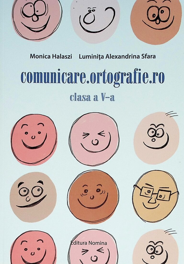 Comunicare. Ortografie.ro, clasa a V-a