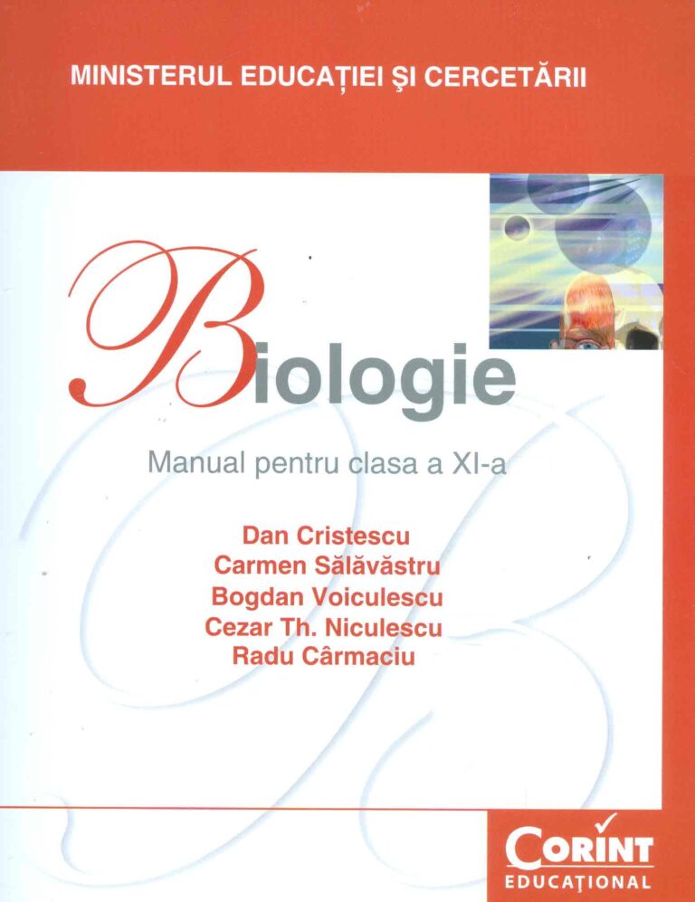 Biologie, clasa a XI-a