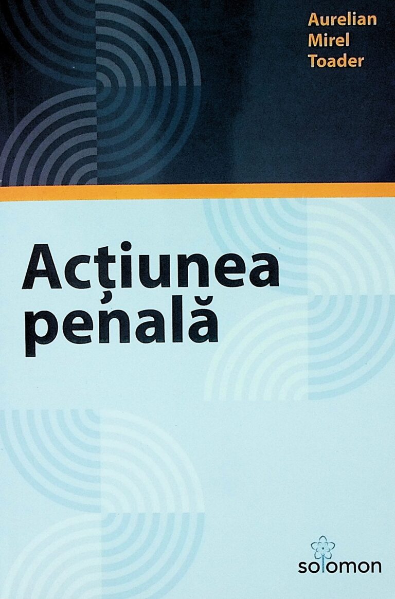 Actiunea penala