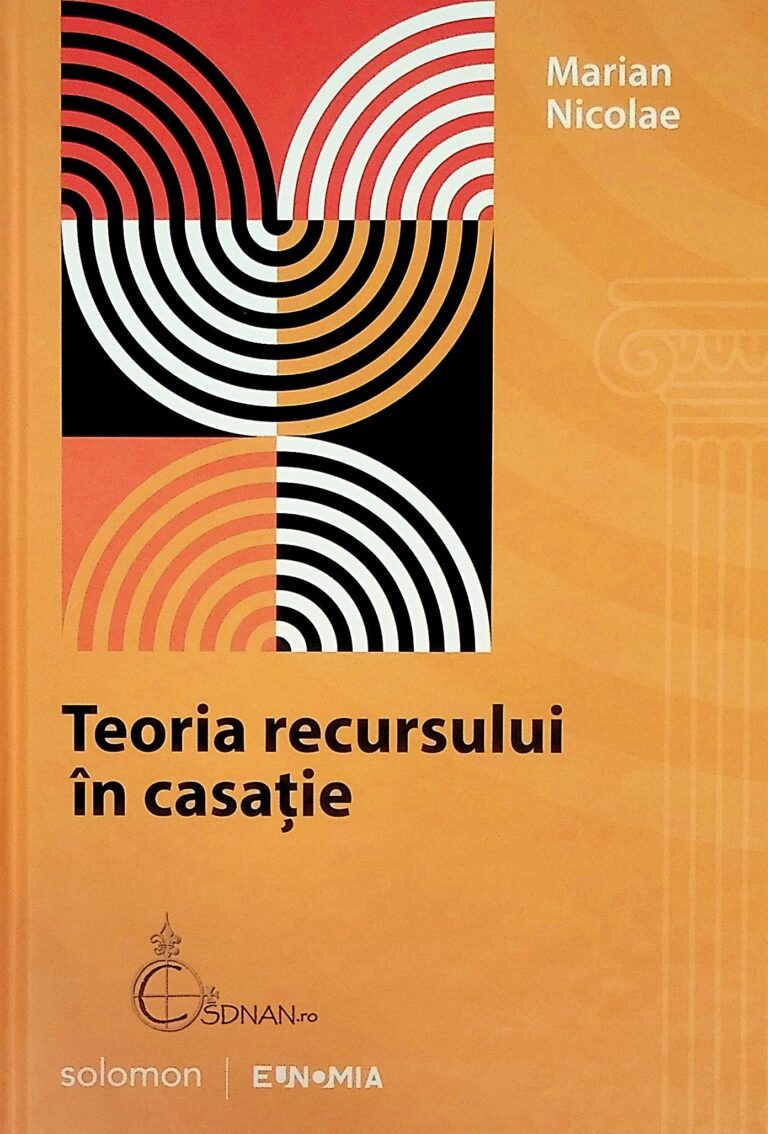 Teoria recursului in casatie