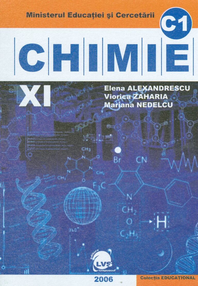 Chimie C1, clasa a XI-a