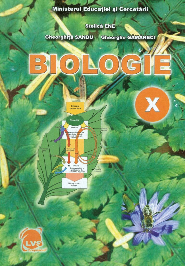 Biologie, clasa a X-a