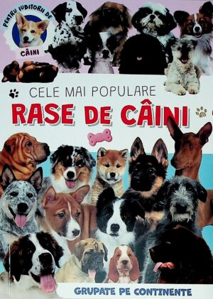Cele mai populate rase de caini grupate pe continente