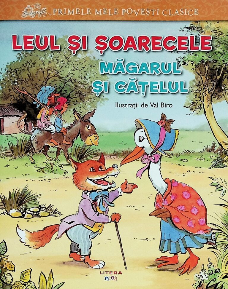 Leul si soarecele. Magarul si catelul