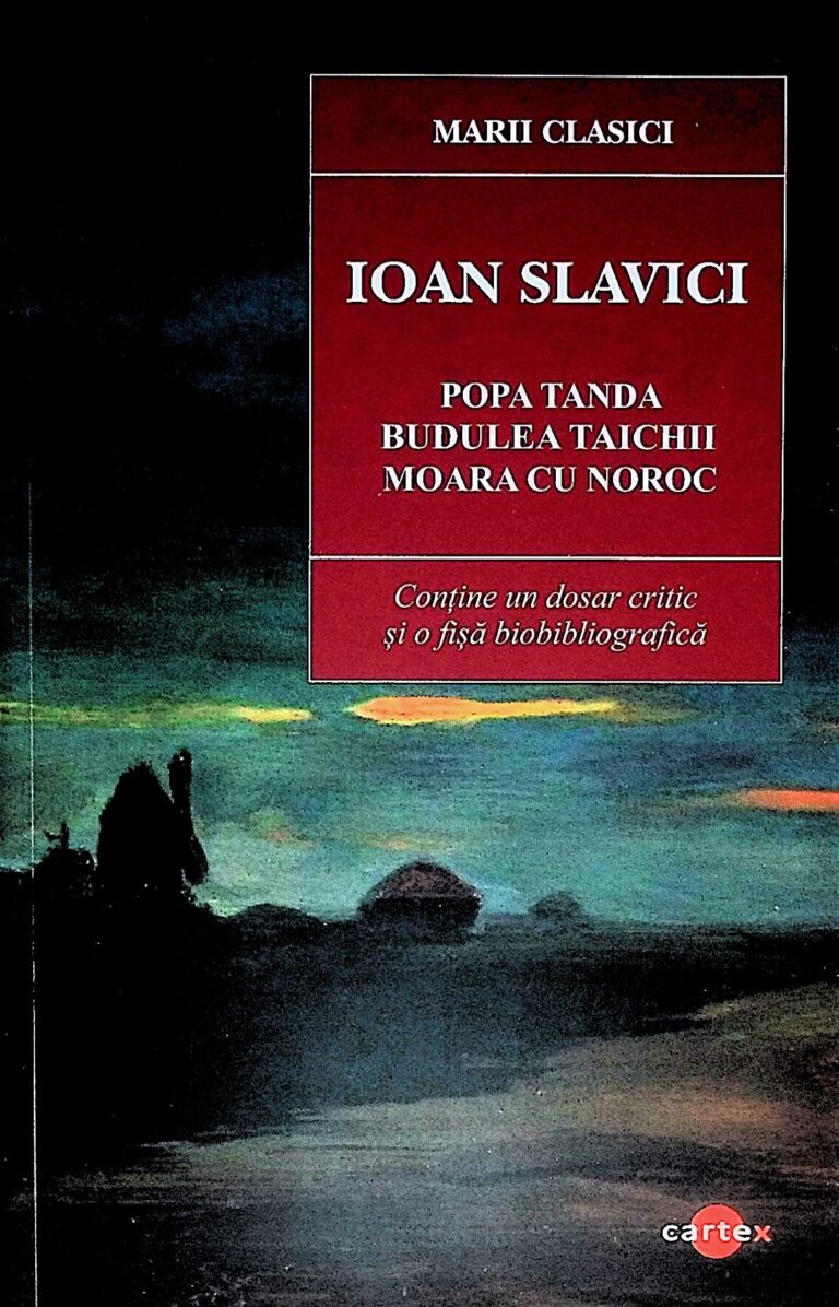 Popa Tanda. Budulea Taichii. Moara cu noroc