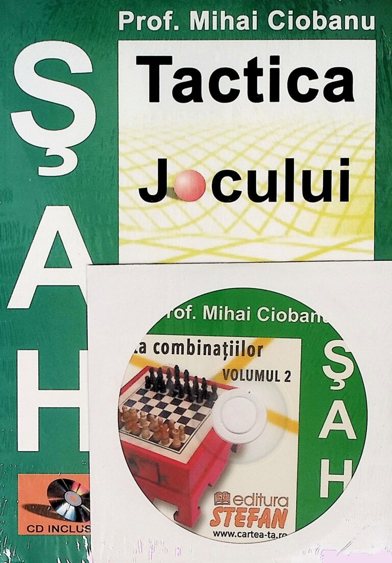 Sah - Tactica jocului, include CD