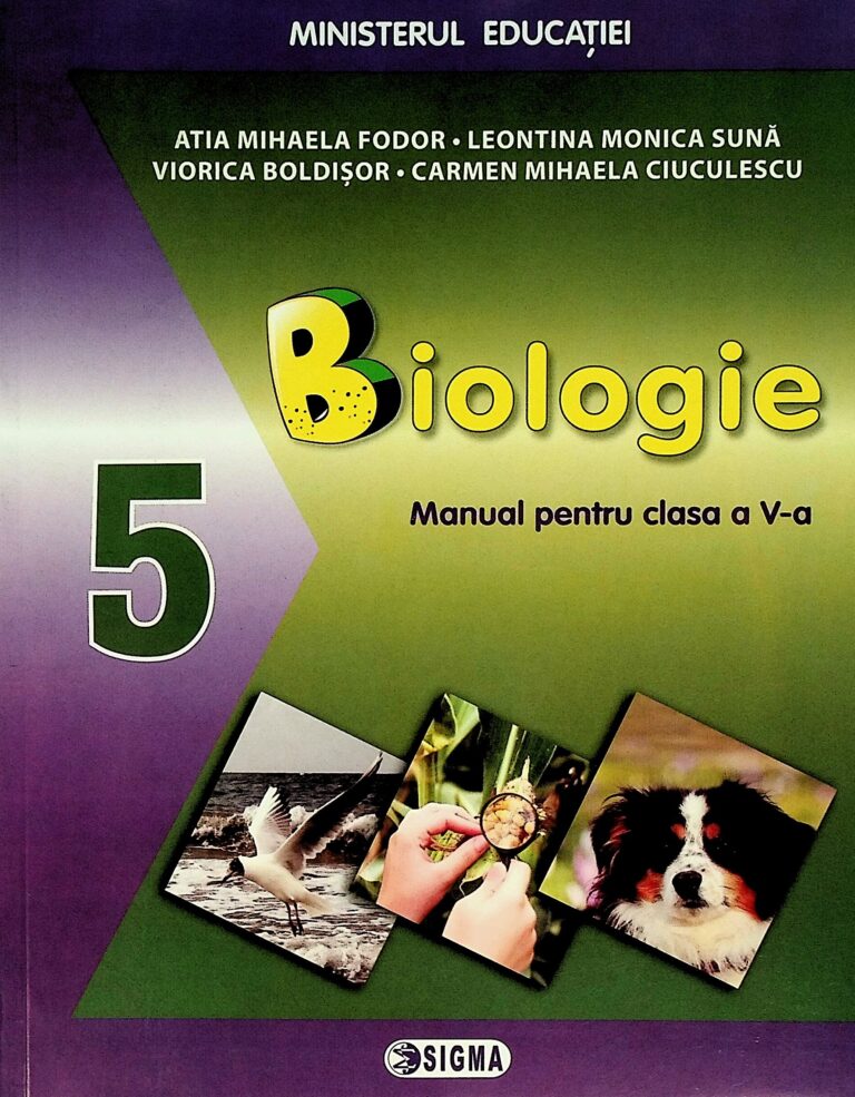 Biologie, clasa a V-a