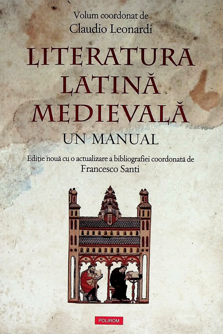 Literatura latina medievala. Un manual