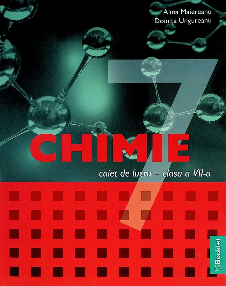 Chimie, caiet de lucru, clasa a VII-a