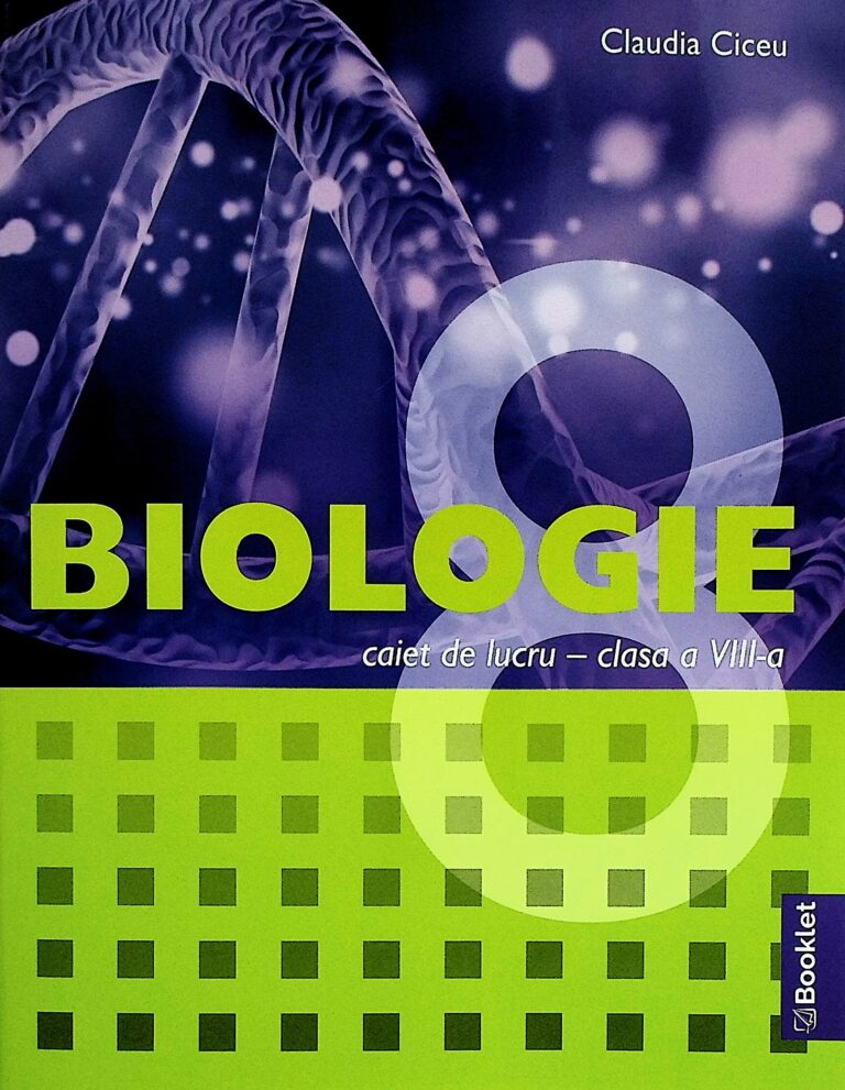 Biologie - Caiet de lucru, clasa a VIII-a