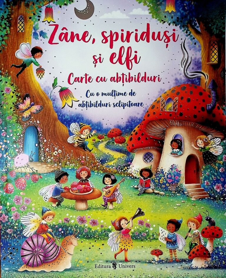 Zane, spiridusi si elfi. Carte cu abtibilduri