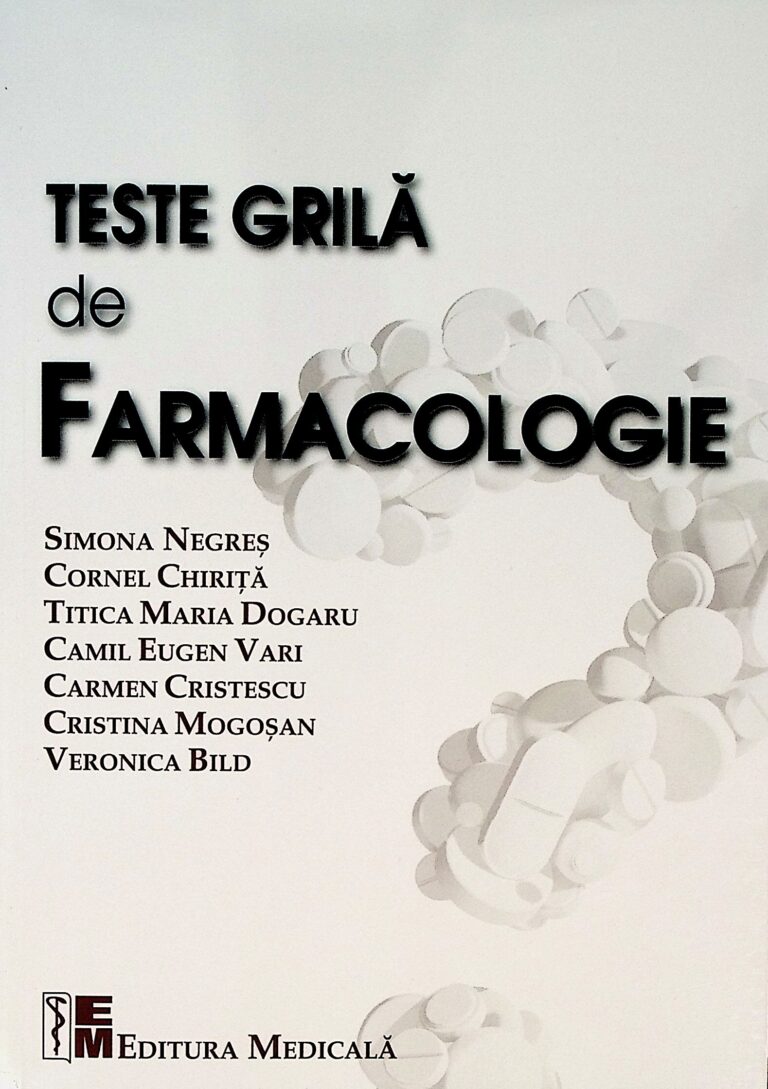 Teste grila de farmacologie