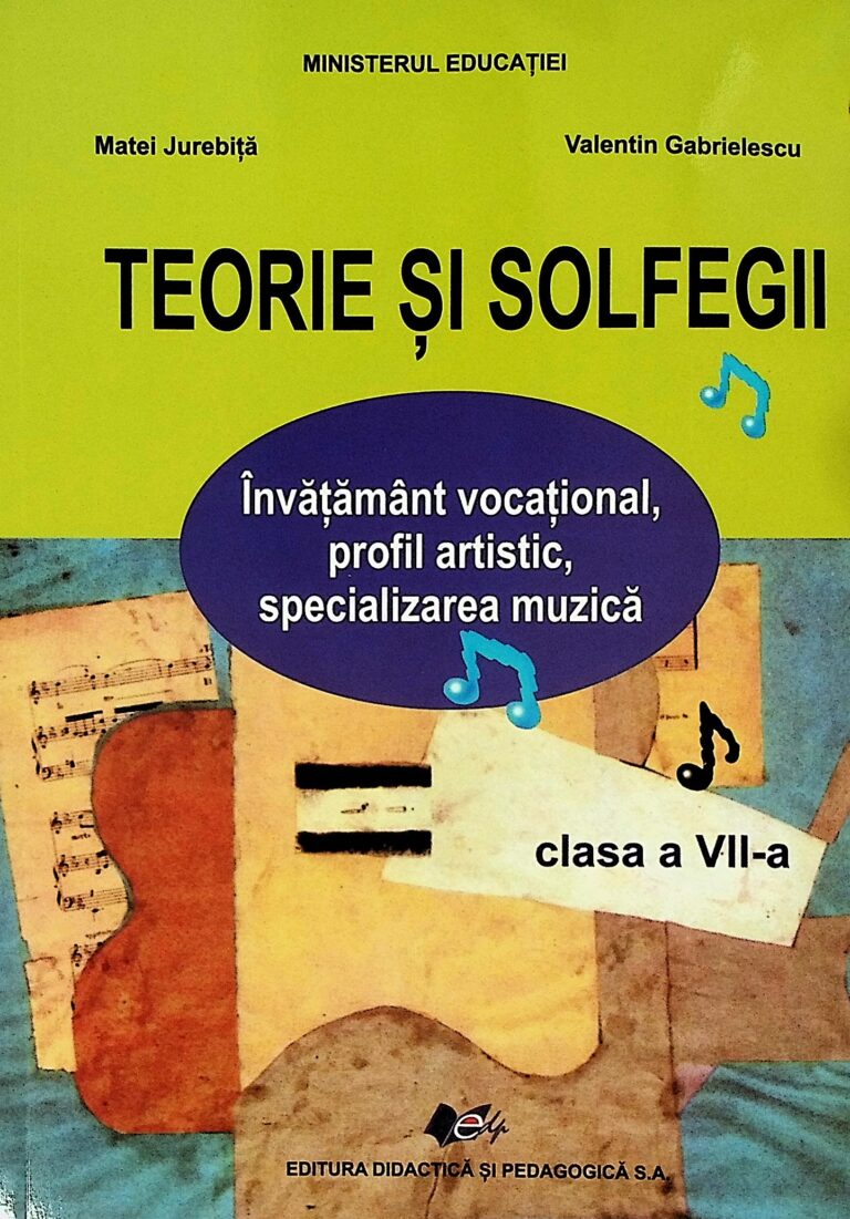 Teorie si solfegii, clasa a VII-a