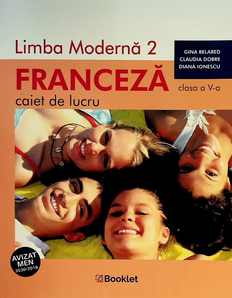 Limba moderna 2 Franceza, clasa a V-a - Caiet de lucru
