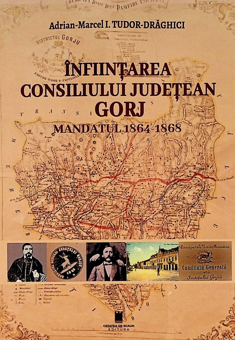 Infiintarea Consiliului Judetean Gorj. Mandatul 1864-1868