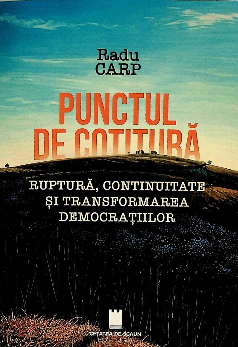 Punctul de cotitura. Ruptura, continuitate si transformarea democratiilor
