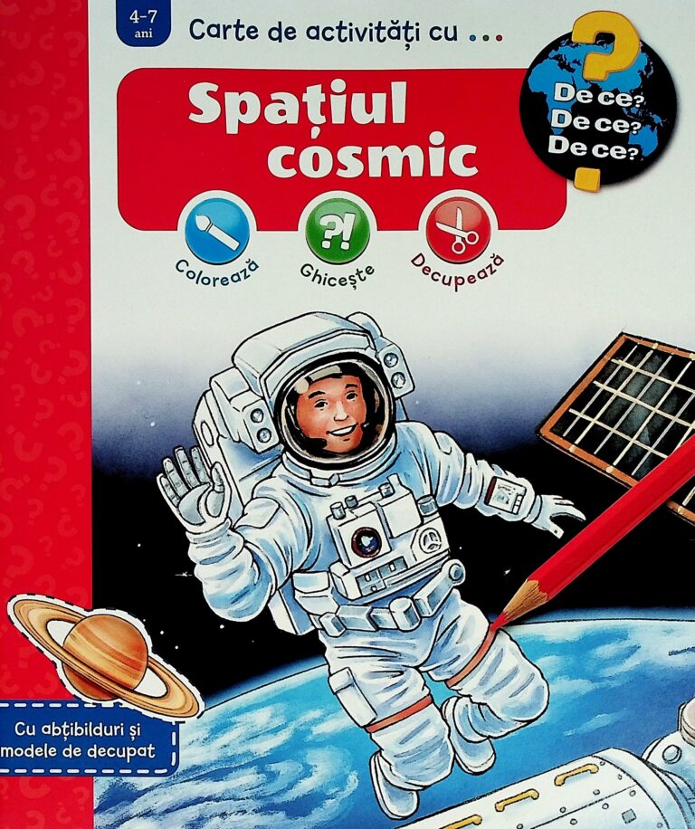 Carte de activitati cu... Spatiul cosmic