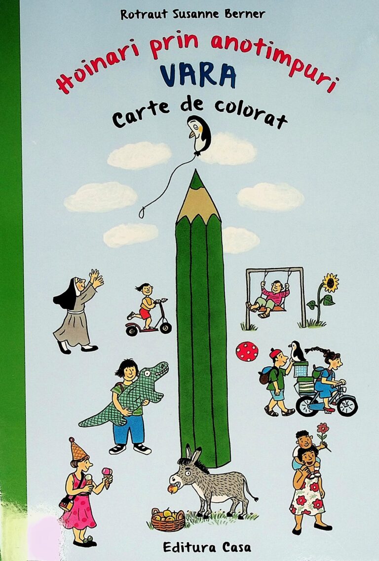 Carte de colorat Hoinari prin anotimpuri Vara
