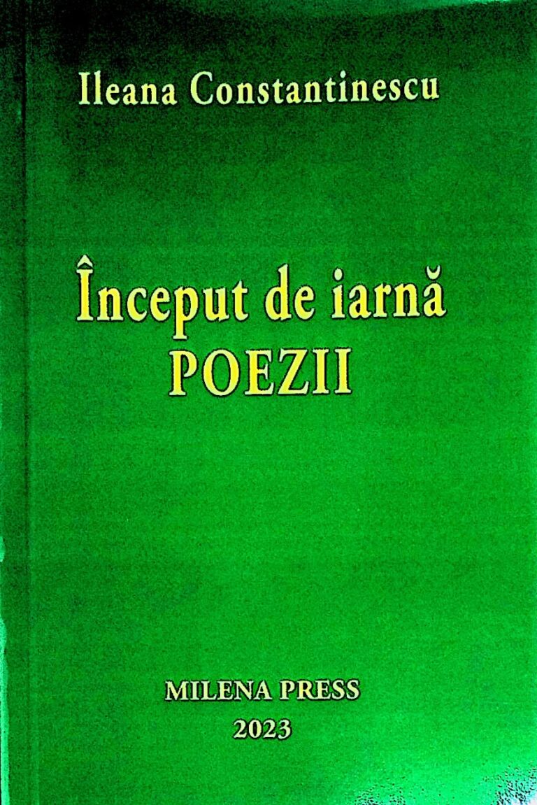 Inceput de iarana. poezii