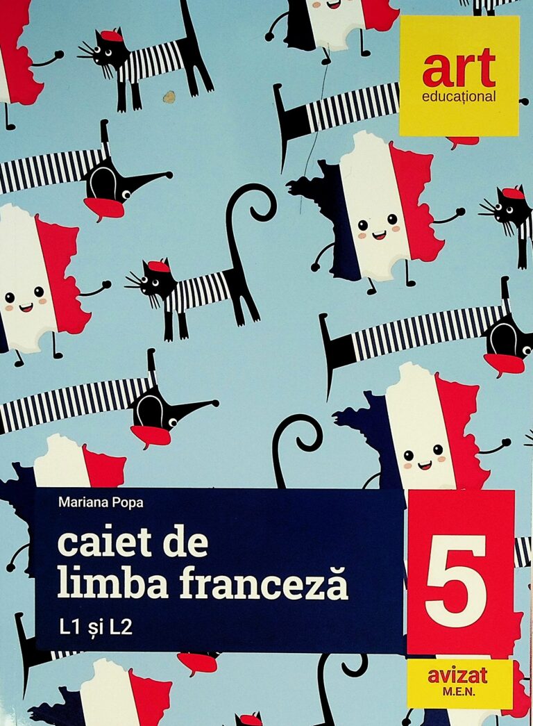Caiet de limba franceza L1 si L2, clasa a V-a