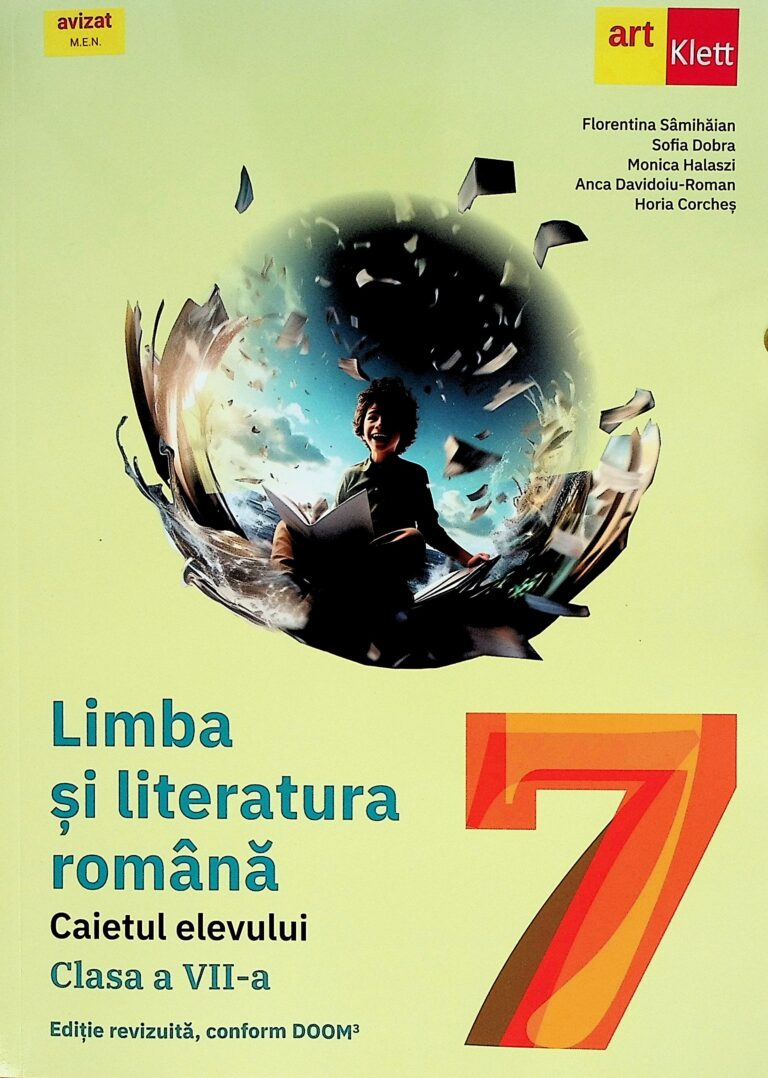 Limba si literatura romana, clasa a VII-a. Caietul elevului