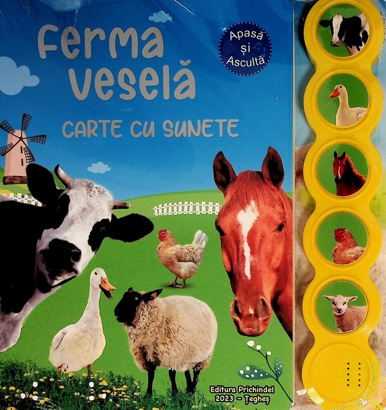 Ferma vesela. Carte cu sunete