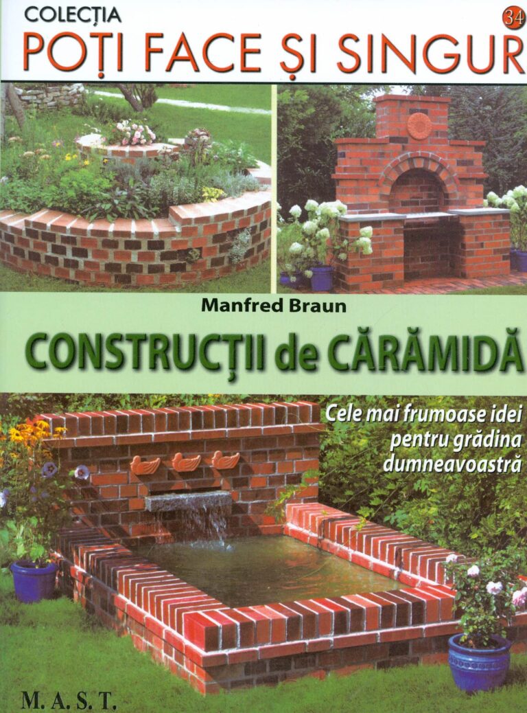 Constructii din caramida. Cele mai frumoase idei pentru gradina dumneavoastra