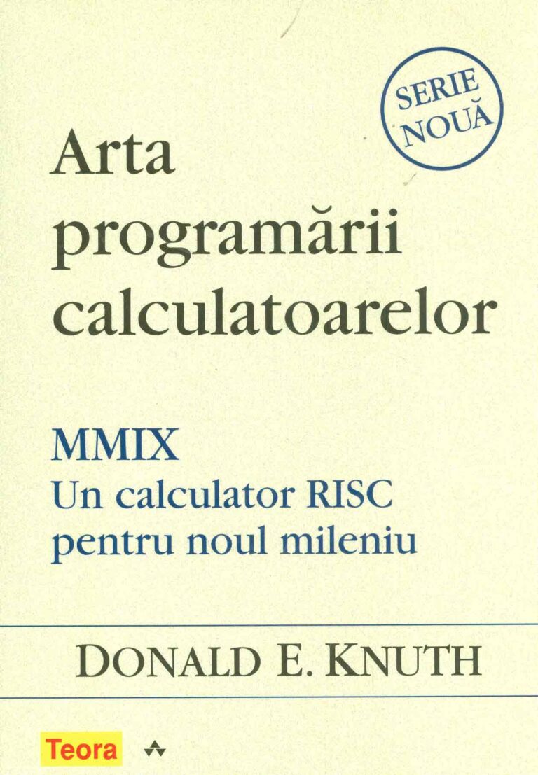 Arta programarii calculatoarelor: MMMIX - Un calculator RISC pentru noul mileniu