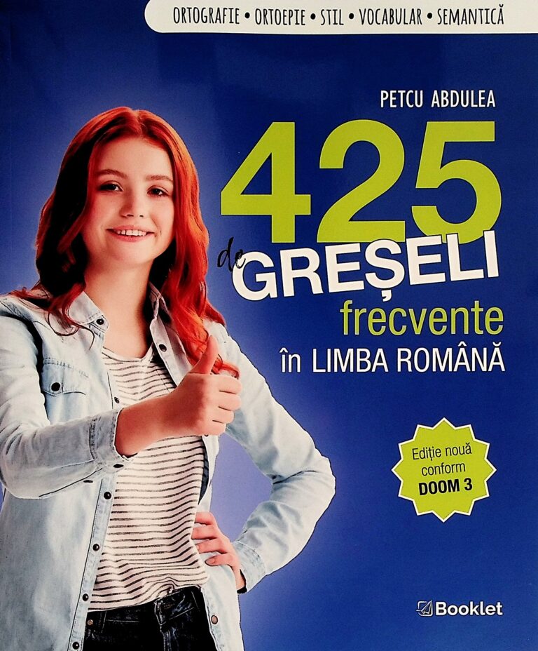 425 de greseli frecvente in limba romana