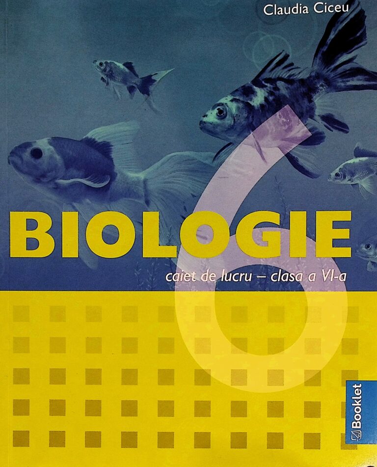 Biologie - Caiet de lucru, clasa a VI-a