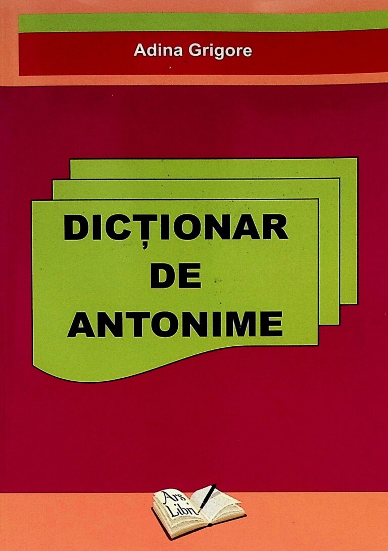 Dictionar de antonime
