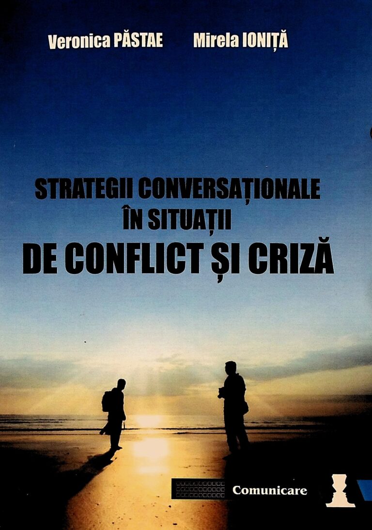 Strategii conversationale in situatii de conflict si criza