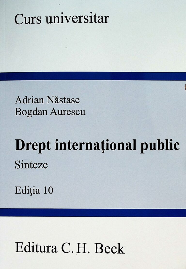 Drept international public. Sinteze