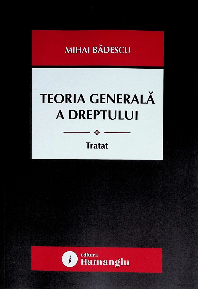 Teoria generala a dreptului - Tratat
