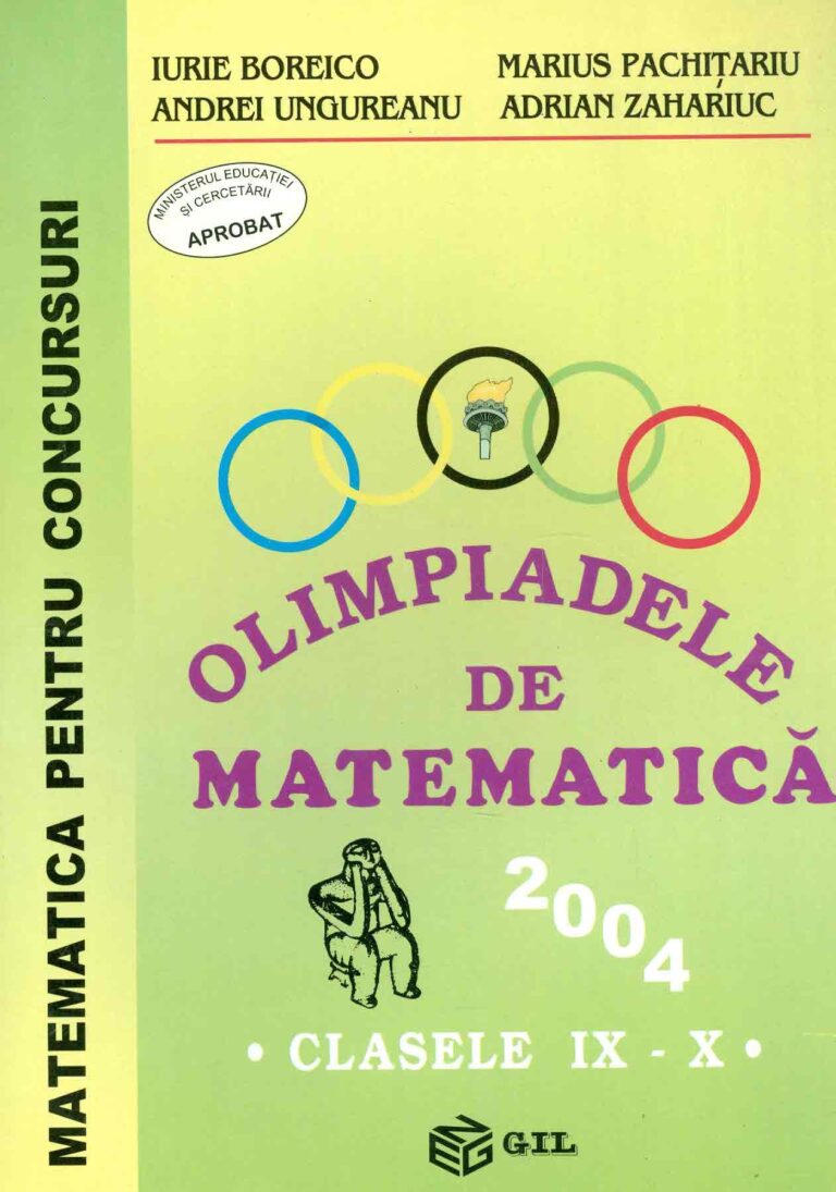 Olimpiade de matematica, clasele IX-X, 2004